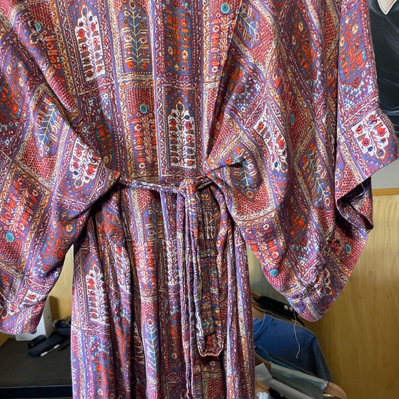 Anthropologie Tiny Omina Dress. Lovely Bohemian Print Fabric. - Picture 6 of 7